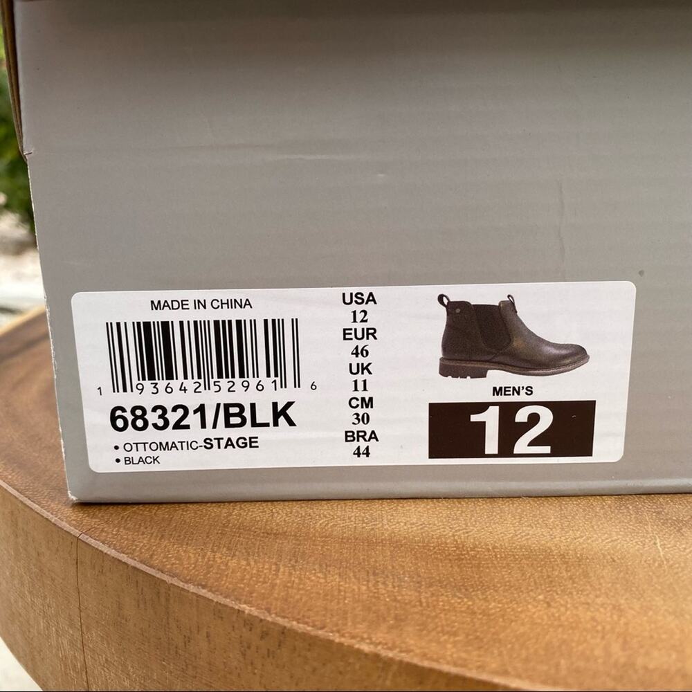 SKECHERS Mark Nason Mens Leather Chelsea Comfort Pull On Boot Black Size 12 - Picture 6 of 6